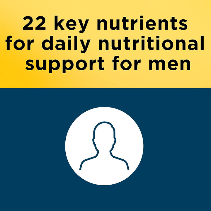 Nature Made Multivitamin for Him with No Iron, Mens Multivitamins for Daily Nutritional Support, Multivitamin for Men, 90 Tablets, 90 Day Supply