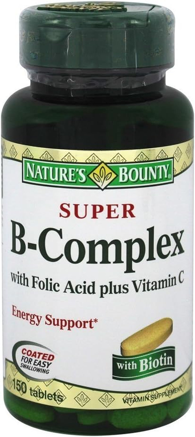 Nature'S Bounty Super with Folic Acid plus Vitamin C Tablets