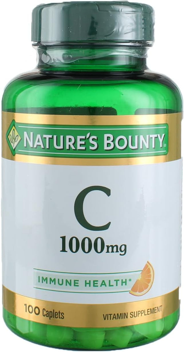 Nature'S Bounty Vitamin C 1000 Mg Immune Health Caplets 100 Ea ( Pack of 6)