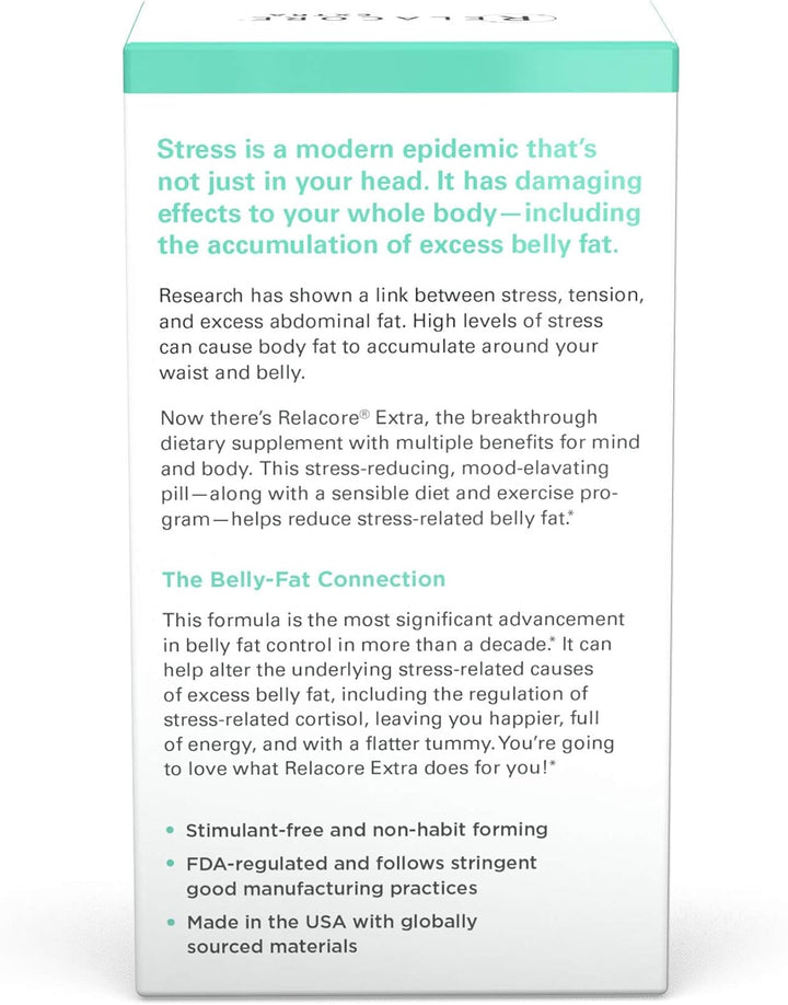 Extra Maximum Strength Stress-Mitigating Compound - Stress Relief Supplements - Cortisol Manager Supplements for Women - Regulate Stress-Related Cortisol, 90 Tablets
