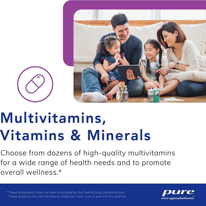 Pure Encapsulations B-Complex plus - B Vitamins Supplement to Support Neurological Health, Cardiovascular Health, Energy Levels & Nervous System Support* - with Vitamin B12 & More - 60 Capsules