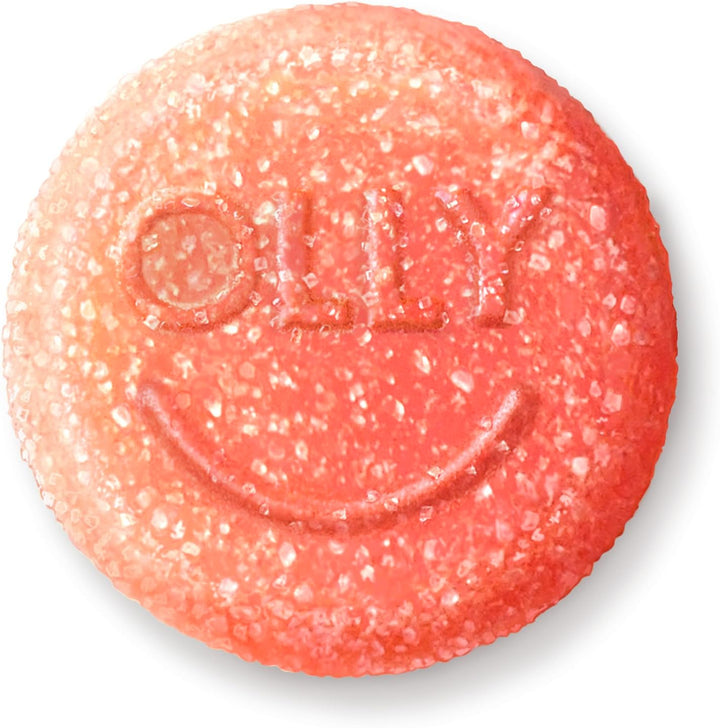 OLLY Probiotic + Prebiotic Gummy Digestive Support 500 Million Cfus 30 Day Supply 60 Count Flawless Complexion Gummy Clear Skin Support Vitamins E a Zinc 50 Count